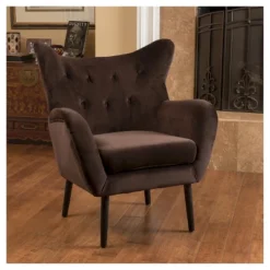 Alyssa New Velvet Armchair - Christopher Knight Home