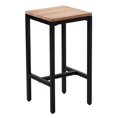 Set Of 2 Nashhex Kitchen Counter Height Barstools Black/Natural - Aiden Lane 9 Set Of 2 Nashhex Kitchen Counter Height Barstools Black/Natural - Aiden Lane - Image 9