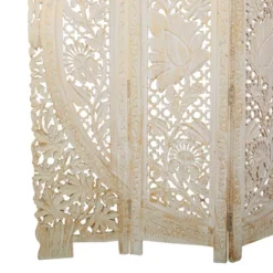 Eclectic Wood Room Divider Screen White - Olivia & May 24 Eclectic Wood Room Divider Screen White - Olivia & May -Baxton Studio Shop GUEST 81acefc6 102a 44dd 81fe 8bdb26192af6
