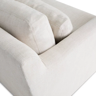 Augustine Loveseat Beige - New Heights 3 Augustine Loveseat Beige - New Heights - Image 3
