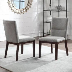 Set Of 2 18" Amalie Side Chairs - Steve Silver Co. -Baxton Studio Shop GUEST 83025637 aecc 4130 b8ee e0e9b8a28f2e