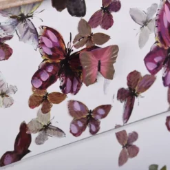 2 Drawer Butterfly Print Accent Cabinet White - Stylecraft -Baxton Studio Shop GUEST 83c62002 2c17 48be be38 0b666adba9ce