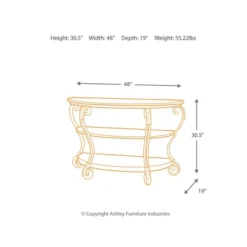 Console Table Brown - Signature Design By Ashley -Baxton Studio Shop GUEST 840a41ed b128 4760 8dc3 785109f5928e