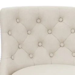 24" Halbrooke Swivel Counter Height Barstool Smoke/Cream - Hillsdale Furniture -Baxton Studio Shop GUEST 84354193 d915 4911 8d83 8ab14a3bd9d0