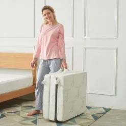 Cheer Collection Trifold Folding Mattress - Convenient Travel And Small Space Solution 11 Cheer Collection Trifold Folding Mattress - Convenient Travel And Small Space Solution -Baxton Studio Shop GUEST 85330b99 1eb3 413d 9d0c bfa61dfacf1d