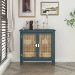 Archie Ash Wood Veneer 2 Door And Pine Legs Accent Cabinet With 1 Inner Shelf - The Pop Maison -Baxton Studio Shop GUEST 8597587d 3e77 4361 9ad7 a71d78b2deeb