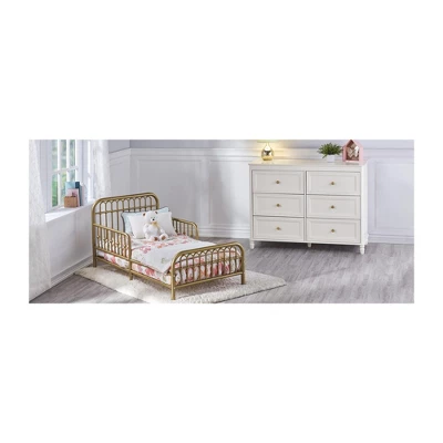 Little Seeds Piper 6 Drawer Dresser With Solid Wood Spindle Feet 2 Little Seeds Piper 6 Drawer Dresser With Solid Wood Spindle Feet - Image 2