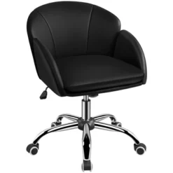 Yaheetech Modern Swivel Rolling Desk Chair With Armrests For Home Office 25 Yaheetech Modern Swivel Rolling Desk Chair With Armrests For Home Office -Baxton Studio Shop GUEST 8672b0e3 ea2c 4be1 b9ac bf3b96bae605