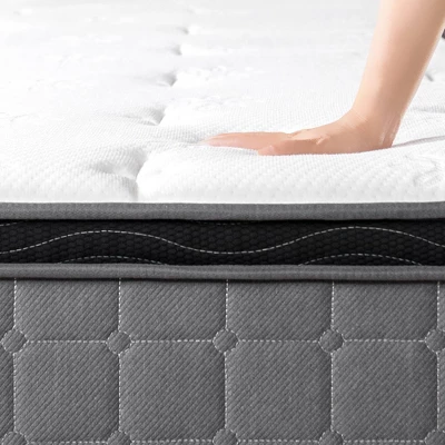 Zinus Euro Box Top 10" Cooling Hybrid Mattress 1 Zinus Euro Box Top 10" Cooling Hybrid Mattress