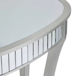 Set Of 2 Glam Fir Console Tables With Mirror White - Olivia & May 21 Set Of 2 Glam Fir Console Tables With Mirror White - Olivia & May -Baxton Studio Shop GUEST 88acd431 bd90 45d7 af2e 60642352611a