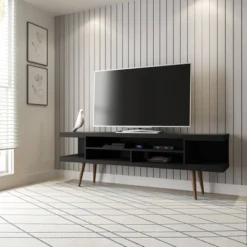 Utopia TV Stand For TVs Up To 65" - Manhattan Comfort