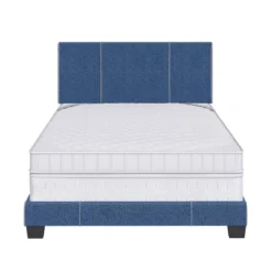 Full Lucena Linen Upholstered Full Bed Frame Blue Boyd Sleep Eco Dream -Baxton Studio Shop GUEST 8963604d 240d 4093 833b 477c65140e22
