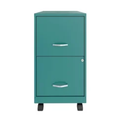 Space Solutions 18" Deep 2 Drawer Mobile Letter Width Vertical File Cabinet -Baxton Studio Shop GUEST 8b64147e 1121 43b7 a71f 18c4c180c771
