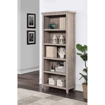 Windsor Farmhouse Open Wood Bookcase - Martin Furniture 1 Windsor Farmhouse Open Wood Bookcase - Martin Furniture