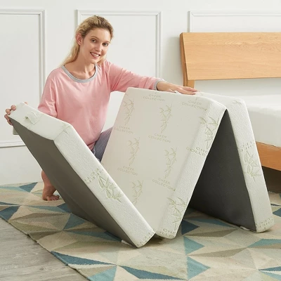 Cheer Collection Trifold Folding Mattress - Convenient Travel And Small Space Solution 4 Cheer Collection Trifold Folding Mattress - Convenient Travel And Small Space Solution - Image 4
