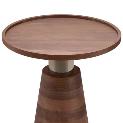 Bronwyn Side Table Cognac - WyndenHall 5 Bronwyn Side Table Cognac - WyndenHall - Image 5
