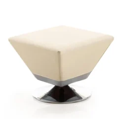 Diamond Swivel Ottoman - Manhattan Comfort -Baxton Studio Shop GUEST 8c1ba90b 2938 47da a1e7 82b6ca1fb325