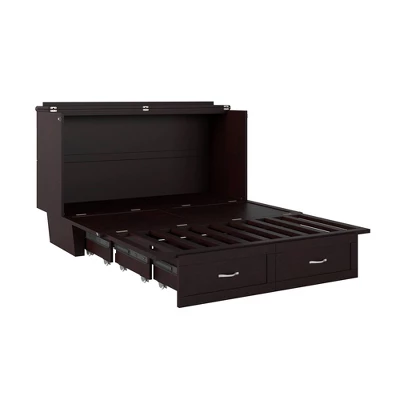 Queen Monroe Murphy Bed Chest USB Turbo Charger - AFI 12 Queen Monroe Murphy Bed Chest USB Turbo Charger - AFI - Image 12