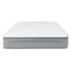 Dreamfoam Bedding Doze 11 Inch Soft Plush Firmness Pillow Top Comfort Convoluted Memory Foam Mattress, Queen