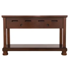 Porter Sofa-Console Table Rustic Brown - Signature Design By Ashley -Baxton Studio Shop GUEST 8ced7477 2331 49fb b5a8 149e3421d6fe