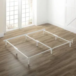 7" Compack Metal Bed Frame White - Zinus -Baxton Studio Shop GUEST 8d4e298a 2091 4af4 bf59 711f03745489