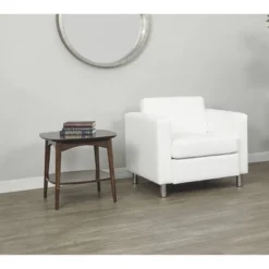 Copenhagen Accent Table Walnut - OSP Home Furnishings -Baxton Studio Shop GUEST 8d9af71c 4ca3 40ed 93f0 aca96eeab489