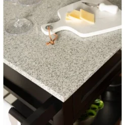 Cameron Kitchen Cart With Granite Top - Linon -Baxton Studio Shop GUEST 8de7afd9 52a6 4175 b0d5 ab00b1fab928