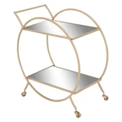 Contemporary Glam Metal Bar Cart - Olivia & May 22 Contemporary Glam Metal Bar Cart - Olivia & May -Baxton Studio Shop GUEST 8dee0c26 c319 421b af07 f4f85789bc6b