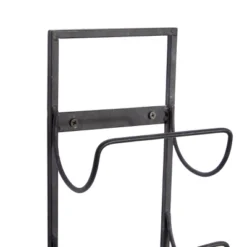 Industrial Metal Wall Wine Rack Black - Olivia & May -Baxton Studio Shop GUEST 8e0afb88 ddcb 4fb8 8254 36da82e4987e