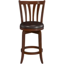 25.5" Savana Swivel Counter Height Barstool Cherry/Black - Hillsdale Furniture 14 25.5" Savana Swivel Counter Height Barstool Cherry/Black - Hillsdale Furniture -Baxton Studio Shop GUEST 8ee794d8 58e2 4f9c 84b6 8390b7b447b2