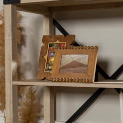 64" Sophie Industrial X Frame Bookshelf - Saracina Home -Baxton Studio Shop GUEST 8f2f71bb 470c 47d8 9367 5171861abfc9