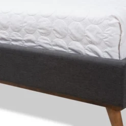 Valencia Mid - Century Modern Fabric Platform Bed - Baxton Studio -Baxton Studio Shop GUEST 8f9ec665 8a3d 4599 8340 0e9dda71a793