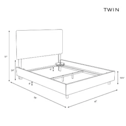 Edwardian Tufted Upholstered Bed - Cloth & Company -Baxton Studio Shop GUEST 8fbf8804 75ae 4e39 a70a ca678bd2251a