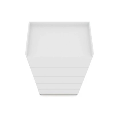 Mulberry 1 Open Sectional Closet White - Manhattan Comfort 9 Mulberry 1 Open Sectional Closet White - Manhattan Comfort - Image 9