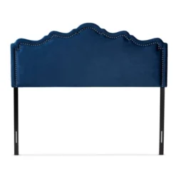 Nadeen Velvet Headboard - Baxton Studio -Baxton Studio Shop GUEST 906c5d9e 54e9 4747 b1d5 604d91c1446b