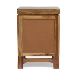 Set Of 2 Wadley Boho Handcrafted Acacia Wood Nightstands Natural - Christopher Knight Home -Baxton Studio Shop GUEST 9072ad11 d236 4279 8db6 f90556a60f54