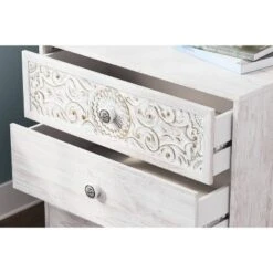 Paxberry Chest Of Drawers White - Signature Design By Ashley -Baxton Studio Shop GUEST 918dd863 924b 451c 9528 4da1dbb58c99