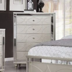 2pc La Mesa Bed And Chest Set Silver - HOMES: Inside + Out 13 2pc La Mesa Bed And Chest Set Silver - HOMES: Inside + Out -Baxton Studio Shop GUEST 934efda1 c054 4e36 ba94 275b512eae48