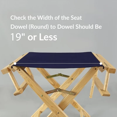 Director's Chair Replacement Canvas Calypso Fruit - Flora Home 5 Director's Chair Replacement Canvas Calypso Fruit - Flora Home - Image 5