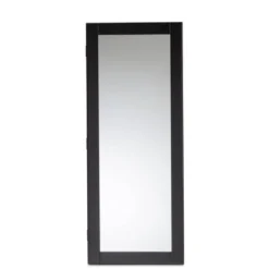 Pontus Wood Wall-Mountable Jewelry Armoire With Mirror - Baxton Studio -Baxton Studio Shop GUEST 9488f926 5a5d 482e b385 f9131bb5d901