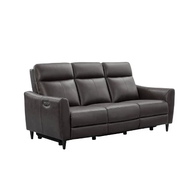 Tomasso Leather Power Reclining Sofa With Power Headrest - Abbyson Living 5 Tomasso Leather Power Reclining Sofa With Power Headrest - Abbyson Living - Image 5