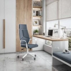 Modern Studio Office Chair Gray/White - Techni Mobili 7 Modern Studio Office Chair Gray/White - Techni Mobili -Baxton Studio Shop GUEST 94cbd1ae 1658 453c aa51 b62e29e0b2b9