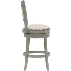 Lockefield Wood Bar Height Swivel Barstool - Hillsdale Furniture -Baxton Studio Shop GUEST 957936ad 7d8f 4c05 bde6 12dd9d2001ea
