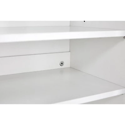 Modern Elegant Storage Cabinet, Gold+White - ModernLuxe 6 Modern Elegant Storage Cabinet, Gold+White - ModernLuxe - Image 6