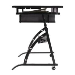 Core Drawing Table And Stool Set Charcoal Black/White - Studio Designs -Baxton Studio Shop GUEST 96672adc ddf4 40ab 8d1c 02392f6f51b3