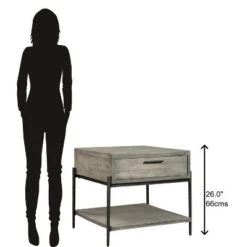 Hekman 24903 End Tbl W/ Drawer Bedford Gray 7 Hekman 24903 End Tbl W/ Drawer Bedford Gray -Baxton Studio Shop GUEST 96f26a04 6c4a 4d94 a92c a891221b5b42