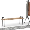 55" Sera Entryway Bench Natural - WyndenHall