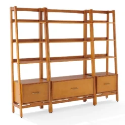 70.5" 3pc Landon Bookcase Set - Crosley -Baxton Studio Shop GUEST 97b4c6fc 8ce3 48b3 ad66 ff53d8d48fde