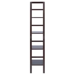 Aiden Narrow Bakers Rack Coffee - Winsome Wood -Baxton Studio Shop GUEST 97da495e 0039 43f7 bbee 8157c0f91450