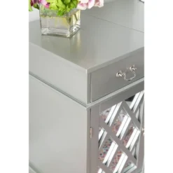 Silver Lattice Vanity Set - Linon -Baxton Studio Shop GUEST 97fea76e b76c 4c2d bd1b 999cd347a45f